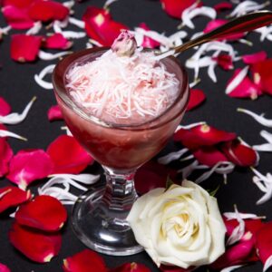 Faloodeh (Persian Rose Water Sorbet)