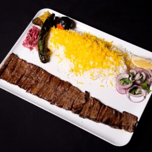 کباب برگ Grilled Lamb back-strap