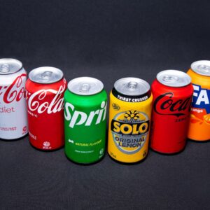 Soft Drinks – Assorted (Coke, Diet Coke, Coke Zero, Sprite, Fanta, Solo)