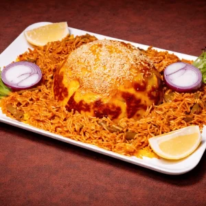 Oven Cooked Crispy Green Bean Rice