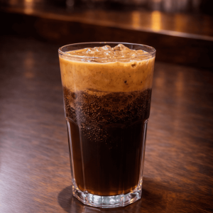 Ice Long Black with Coke