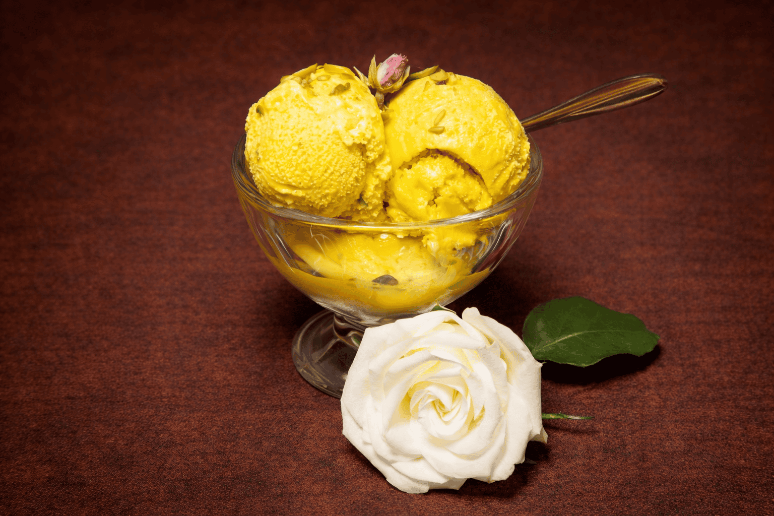 Saffron Ice Cream