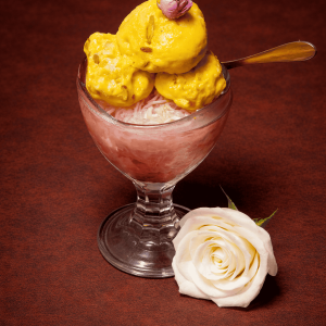 Saffron Ice Cream & Persian Sorbet