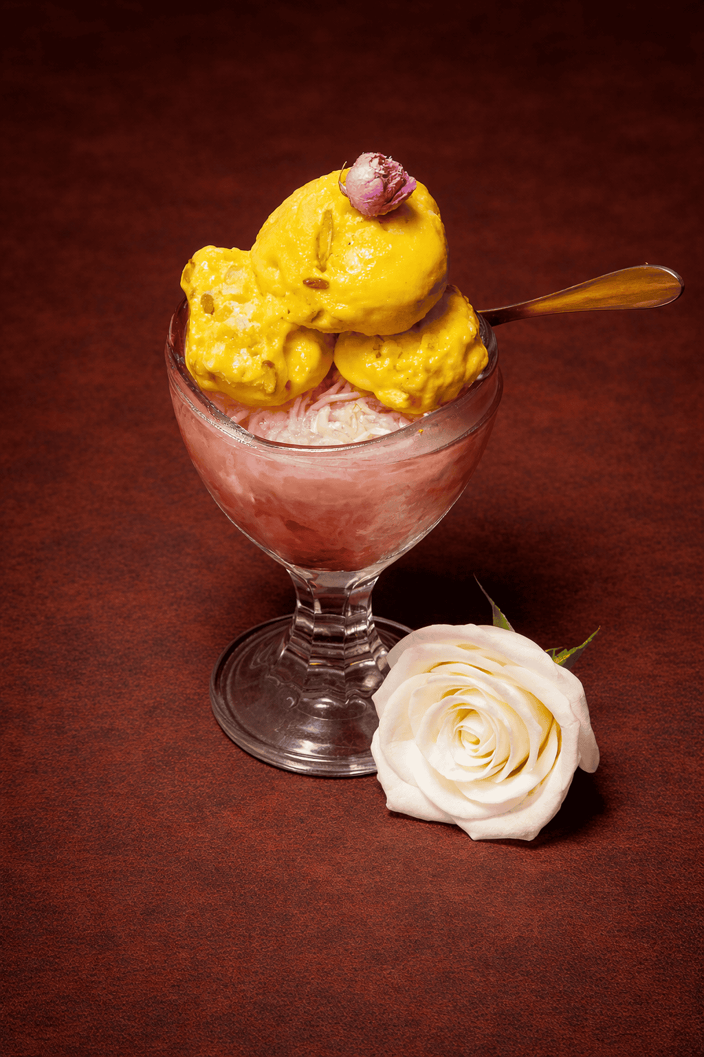Saffron Ice Cream & Persian Sorbet