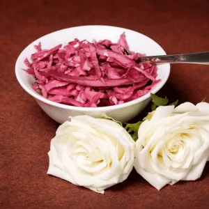 Pickled red cabbage