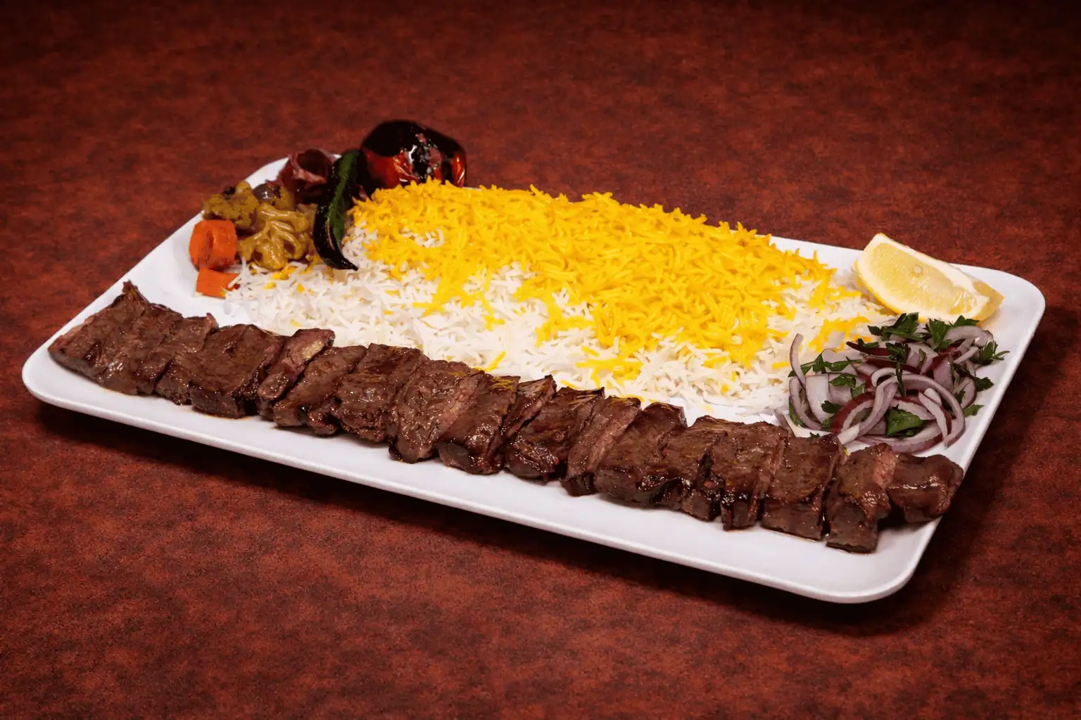 Grilled Lamb Chunks کباب چنجه